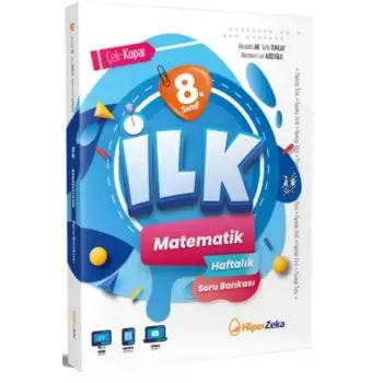Hiperzeka 8.Sınıf İlk Matematik Haftalık Soru Bankası 2025-26