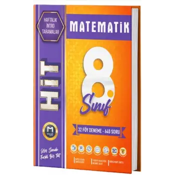 Mozaik 8.Sınıf Matematik Hit 32Li Deneme 2025-26