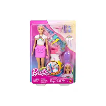 Mattel Barbie Gökkuşağı Saçlar Bebeği JJP06