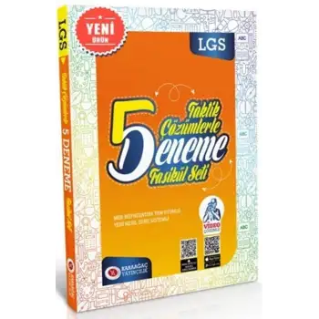 Karaağaç 8.Sınıf Taktik Çözümlerle 5 Deneme Fasikül Seti 2023