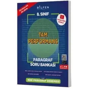 Bilfen 8.Sınıf Paragraf Soru Bankası 2025