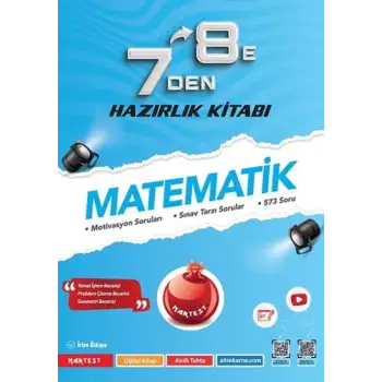 Nartest 7Den 8E Matematik Hazırlık Kitabı 2025