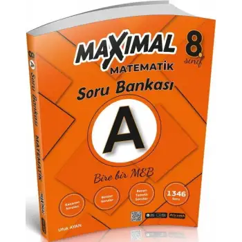 Artı Zeka 8.Sınıf Matematik A Maximal Soru Bankası 2025