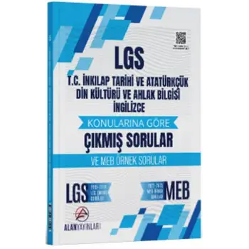 Alan 8.Sınıf Din-İnk-İngilizce Çıkmış Sorular 2025