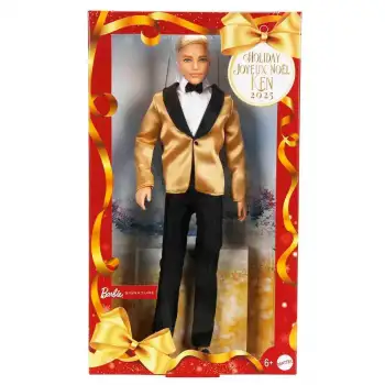 Mattel Barbie Ken 2025 Mutlu Yıllar Bebeği JGK55