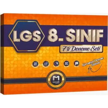 Mozaik 8.Sınıf Klon Deneme 7 Li 2025