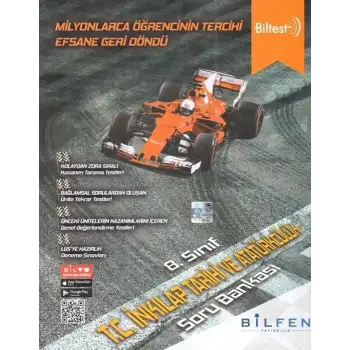 Bilfen 8.Sınıf Biltest İnkılap Tarihi Soru Bankası