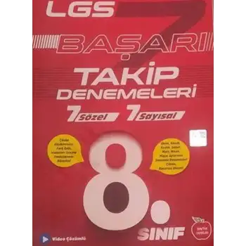 Newton 8.Sınıf Lgs Başarı Takip Denemeleri