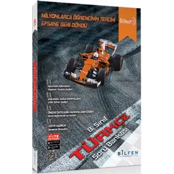 Bilfen 8.Sınıf Biltest Türkçe Soru Bankası 2025-26