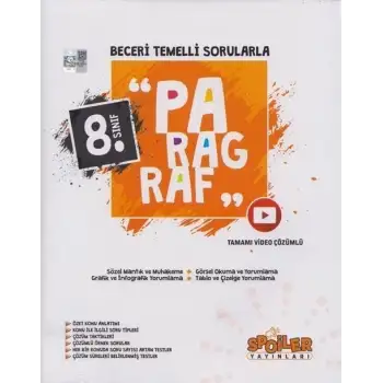 Spoiler 8.Sınıf Paragraf Soru Bankası 2024-25