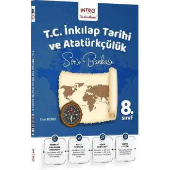 İntro 8.Sınıf İnkılap Tarihi Soru Bankası 2025-26