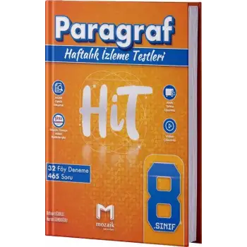 Mozaik 8.Sınıf Hit 32 Li Deneme Paragraf