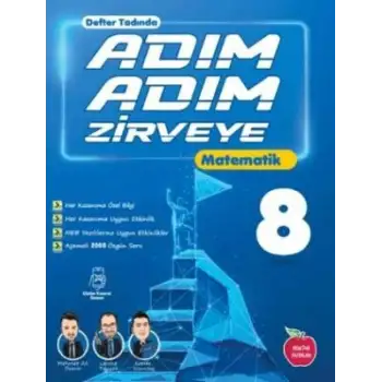 Newton 8.Sınıf Matematik Adım Adım Zirveye Soru Bankası 2025-26