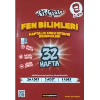 Maraton 8.Sınıf Sil Süpür Fen Bilimleri Konu Bitirme Denemeleri