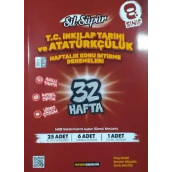 Maraton 8.Sınıf Sil Süpür İnkılap Tarihi Konu Bitirme Denemeleri