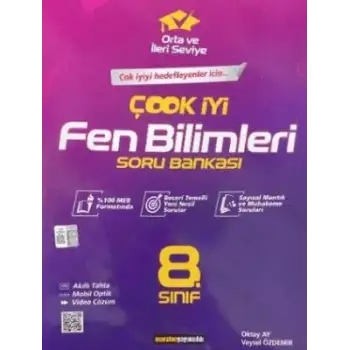 Maraton 8.Sınıf Çook İyi Fen Bilimleri Soru Bankası 2024