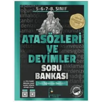 Edebiyatsokağı 5-6-7-8 Sınıflar Atasözleri Ve Deyimler Sb 2024-25