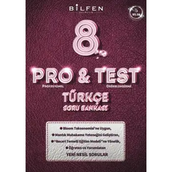 Bilfen 8.Sınıf Protest Türkçe Soru Bankası