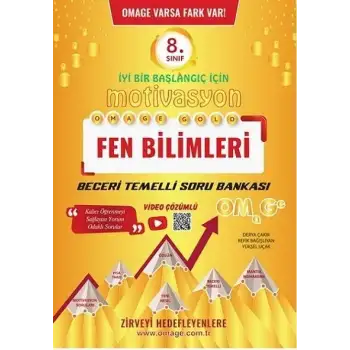Omega 8.Sınıf Motivasyon Fen Bilimleri Soru Bankası