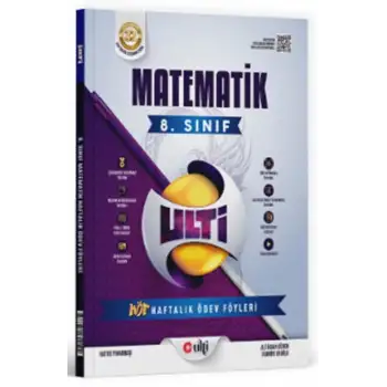 Ulti 8.Sınıf Matematik Haftalık Ödev Föy 2025-26