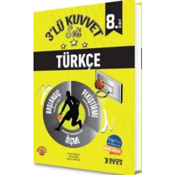 İşleyenzeka 8.Sınıf Türkçe 3 Lü Kuvvet Seti 2024-25