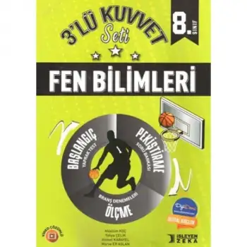 İşleyenzeka 8.Sınıf Fen Bilimleri 3 Lü Kuvvet Seti 2025-26