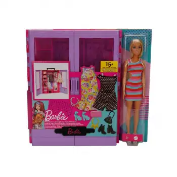 Mattel Barbie Pembe Gardırobu Mtl-Hjl66
