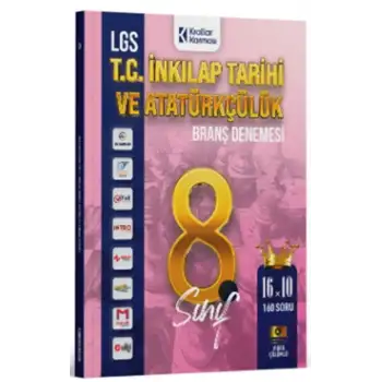 Krallarkarması 8.Sınıf İnkilap Tarihi 16X10 Deneme 2025-26