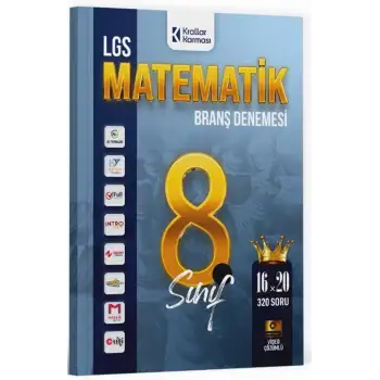 Krallarkarması 8.Sınıf Matematik 16X20 Deneme 2025-26