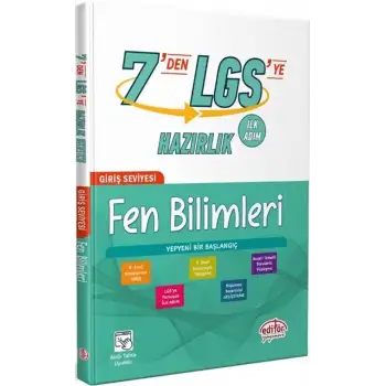 Editör 7 Den Lgs Ye Hazırlık Fen Bilimleri