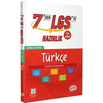 Editör 7 Den Lgs Ye Hazırlık Türkçe