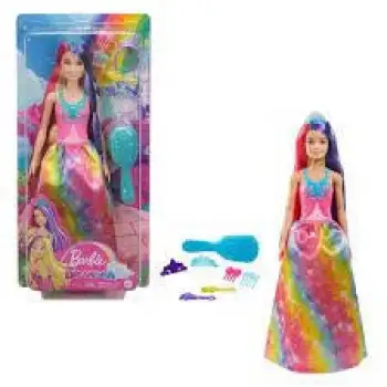 Mattel Barbie Dreamtopıa Uzun Saçlı Bebek Mtl-Gtf38