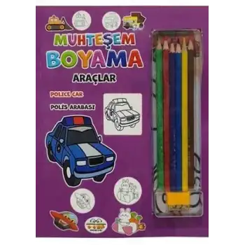 0-6 Yaş Yay Muhteşem Boyama - Araçlar