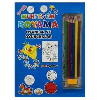 0-6 Yaş Yay Muhteşem Boyama - Oyunlar ve Oyuncaklar
