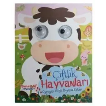 Yumurcak Oynayan Gözlü Boyama Kitabı – Çiftlik Hayvanları