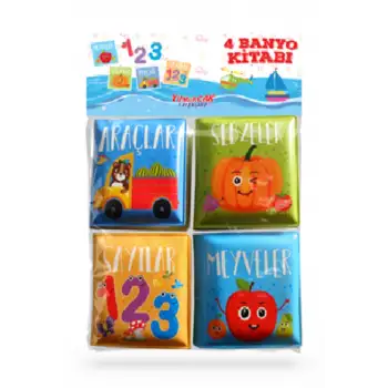 Yumurcak 4 Lü Banyo Kitabı