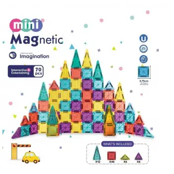 Magnet Küp Yapı Blok Seti 20 Parça SH59837