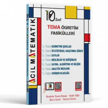 Acil 10.Sınıf Matematik Tema Öğretim Set 2025-26