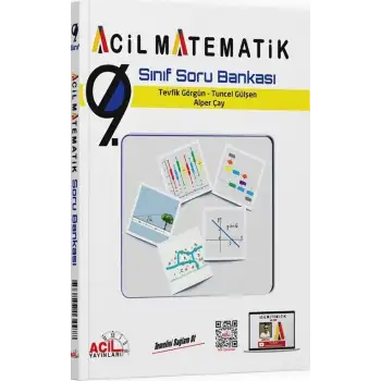 Acil 9.Sınıf Matematik Soru Bankası 2025-26