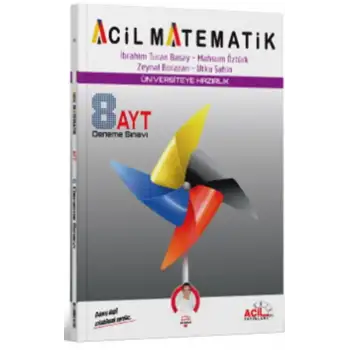 Acil Ayt Matematik 8 Li Deneme 2024-25