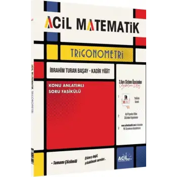 Acil Ayt Matematik Trigonometri 2025-26