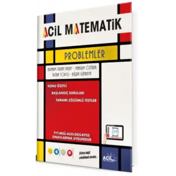 Acil Tyt Matematik Problemler 2025-26