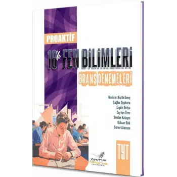 Acil Tyt Proaktif 16 Lı Fen Bilimleri Deneme 2025-26