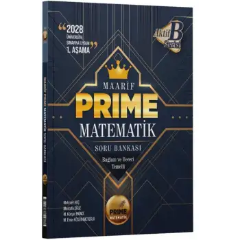 Aktif Tyt Prime Maarif Matematik Soru Bankası 2026-27