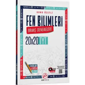 Alan 20X20 Tyt Fen Bilimleri Branş Denemeleri 2025-26
