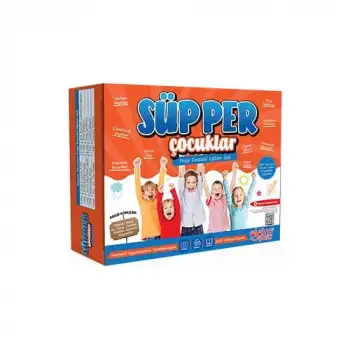 Alpinoçocuk Süpper Çocuklar Eğitim Seti 5 Yaş 2024-25