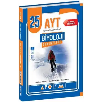 Apotemi AYT Biyoloji 25 li Deneme 2024-25