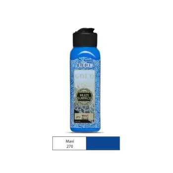 Artdeco Gold Multi Surface Akrilik Boya 140 Ml Mavi 270