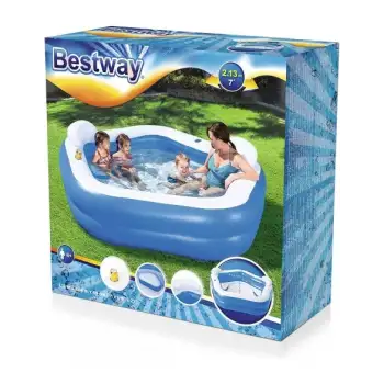 Bestway Havuz Beşgen Oturaklı 213x206 Cm 54153