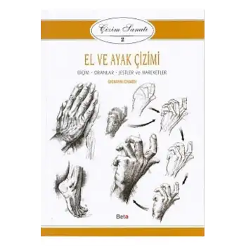 Beta Çizim Sanatı Serisi 2 El ve Ayak Çizimi